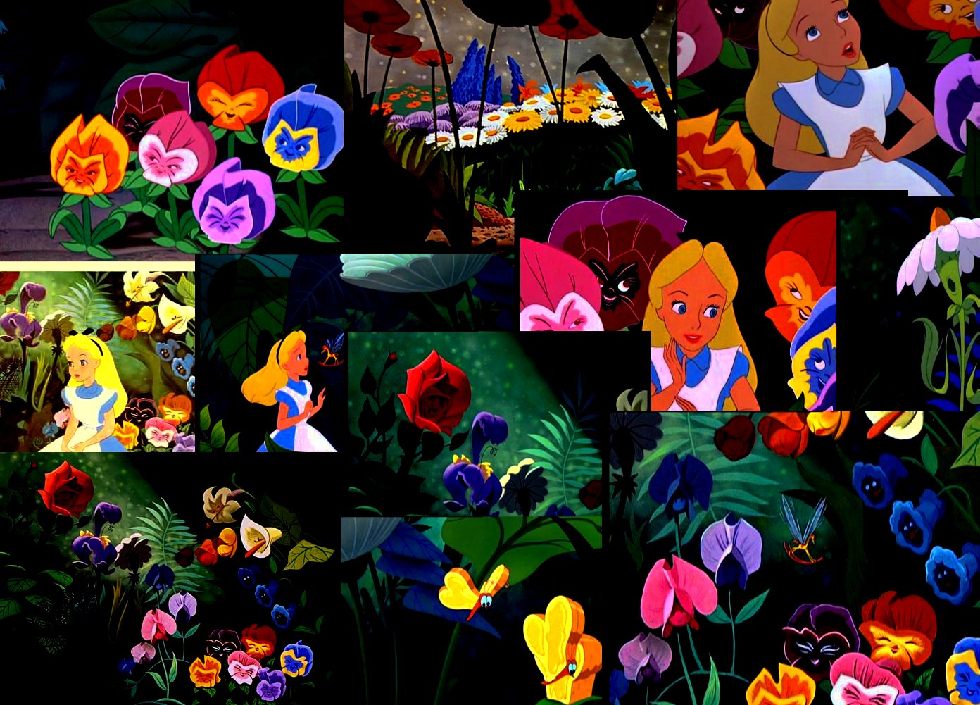 Liste personnages alice au pays des merveilles