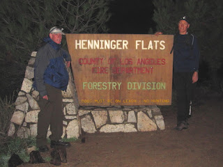 Eddie and John at the entrance to Henninger Flats