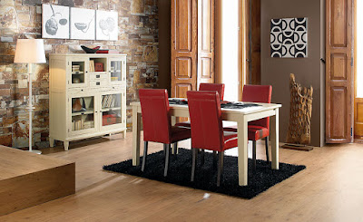 Mesas de comedor por La Decoradora Experta: 3 Mesas de comedor blancas