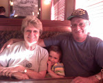Grandma Jan & Grandpa Dave w/ Quinn