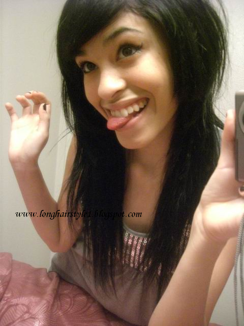 Fun Hairstyles Long Blonde Scene Hair For Scene Emo Girl