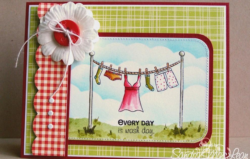 Paper Funtastics: Everyday is Wash Day