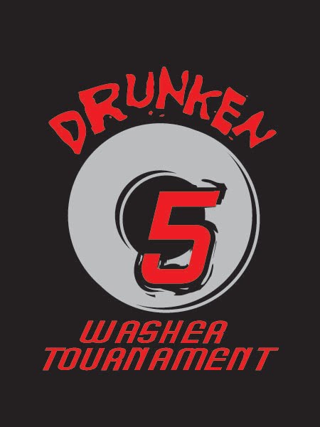 Drunken 5 Washer Tournament