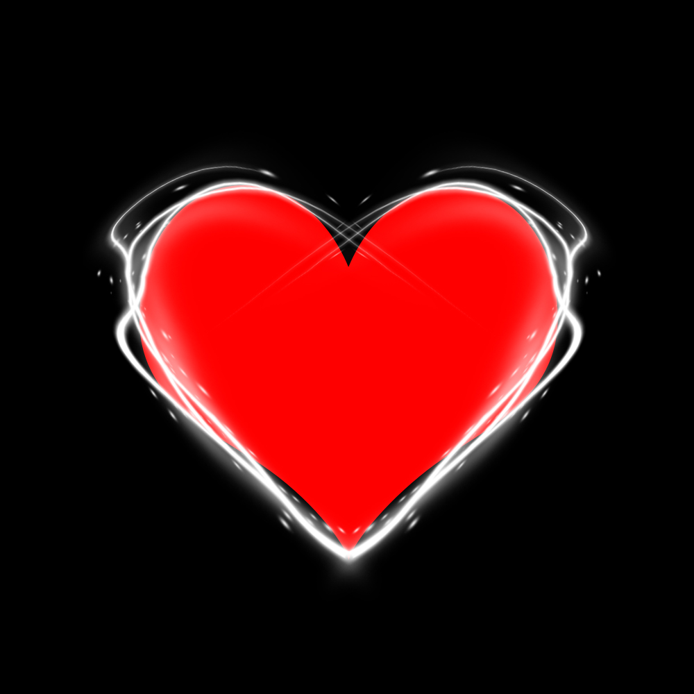 Glowing Heart Easy Tutorials