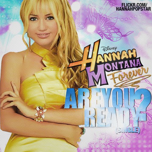Hannah Montana Are You Ready FanMade Single Cover 