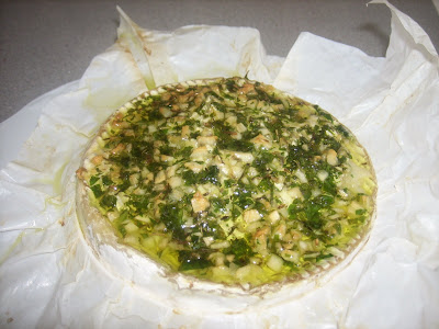 Queso camembert al horno