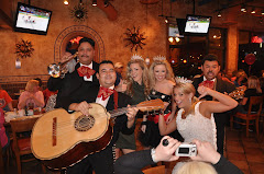 Having fun at dinner