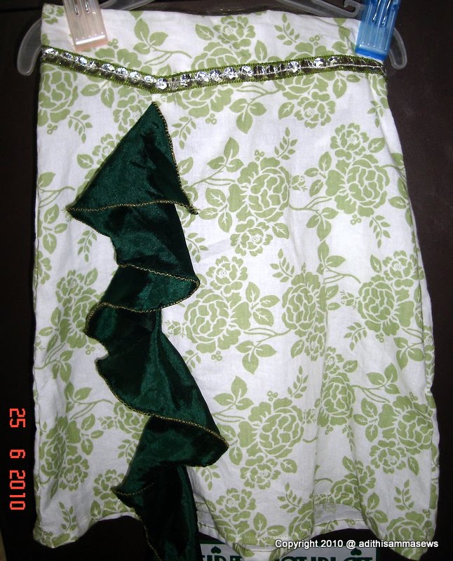 Heart flounce skirt Skirts