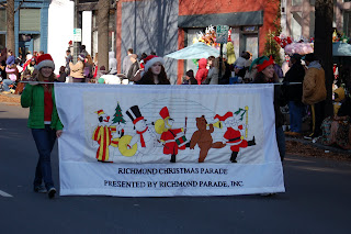 The Newlin Family: Richmond Christmas Parade