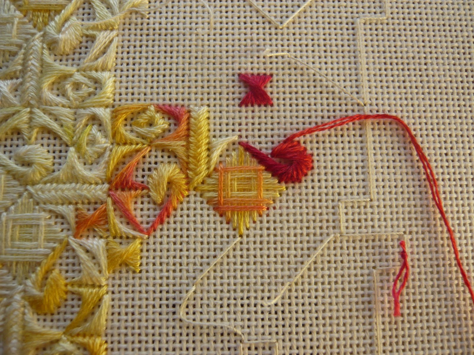 Beth's Needlework Stash Brazilian Embroidery Class