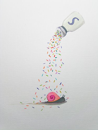 Sprinkles, Not Salt (Daily Doodle D-18)