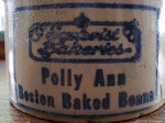 Polly Ann baked beans crock