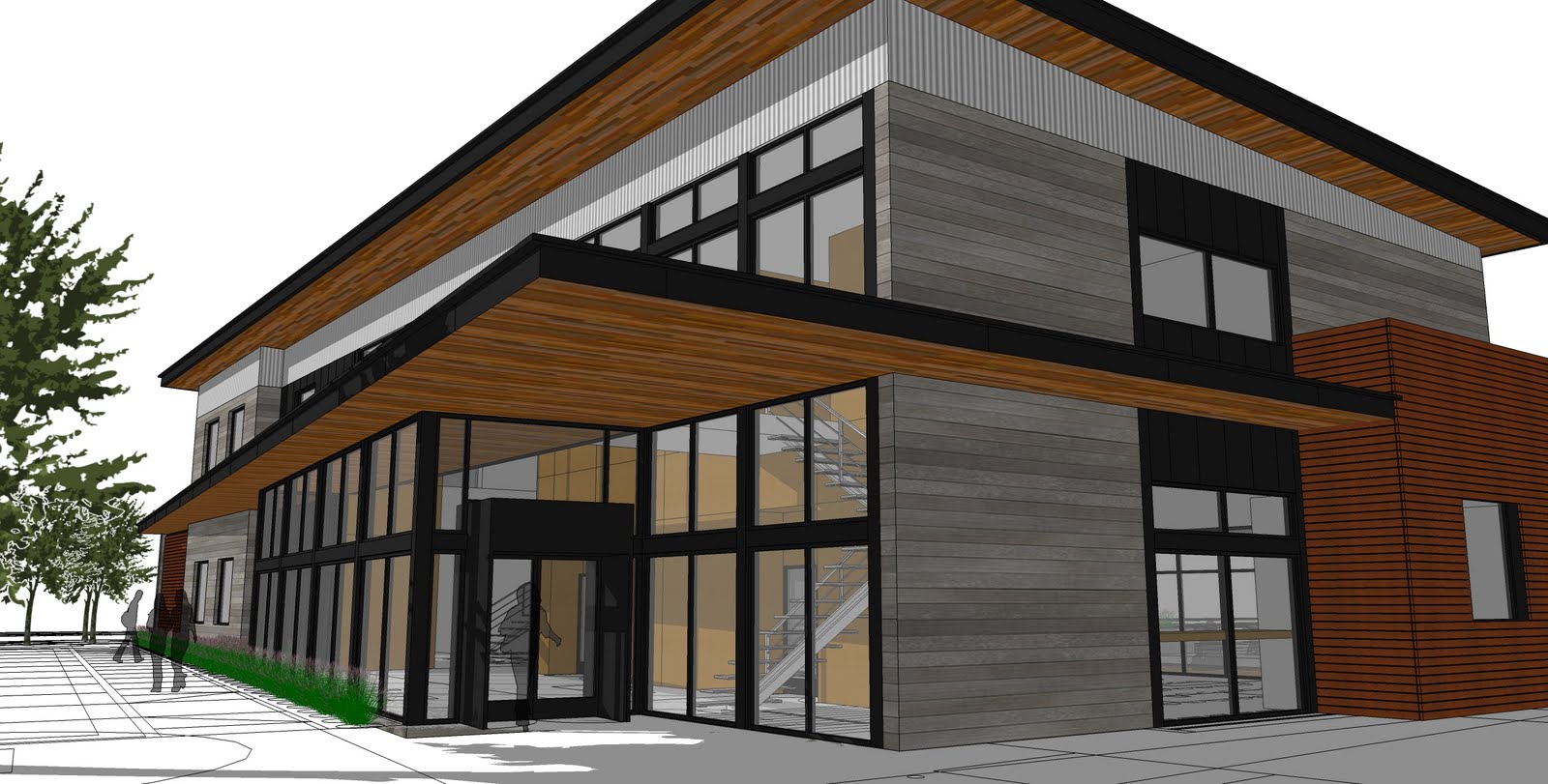 Jacob Gines: Intimations: Preliminary Club House Design