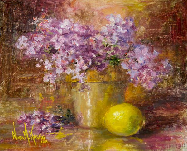 ART & SPIRIT by Artist, NORA KASTEN: Nora Kasten Oil Painting 