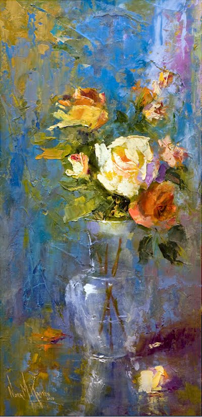 ART & SPIRIT by Artist, NORA KASTEN: Nora Kasten Artist Oil Painting 