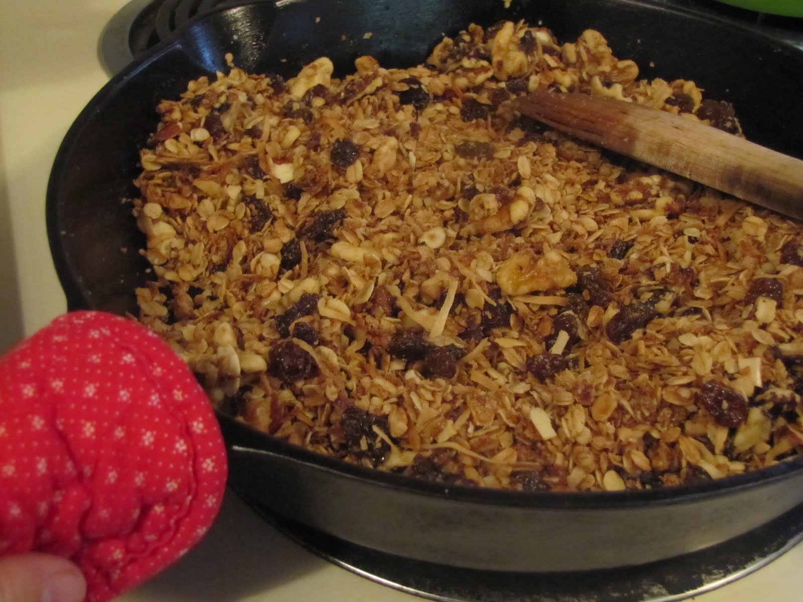 Cast Iron CookingNutty Skillet Granola Faithfulness Farm