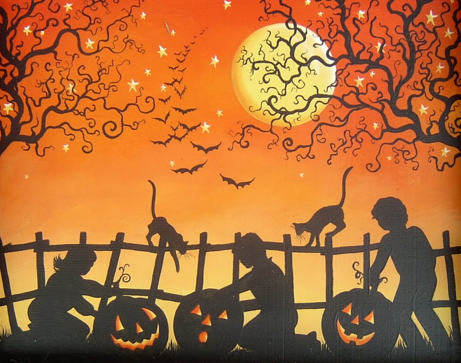 Musings from Behind the Easel *A Little Halloween Nostalgia*