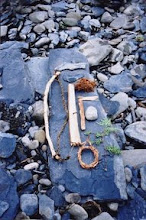 A Bow Drill Set Made with Stones