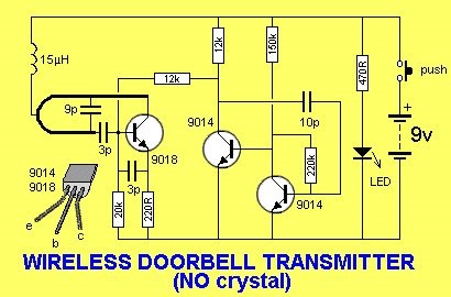 Bird Sound Doorbell Circuit Diagram