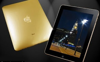 iPad luxury  gold