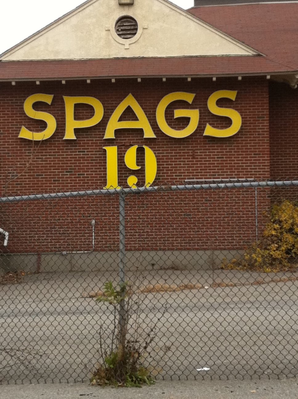 Worcester Is MAJOR!™: Spags: How I Miss Thee!