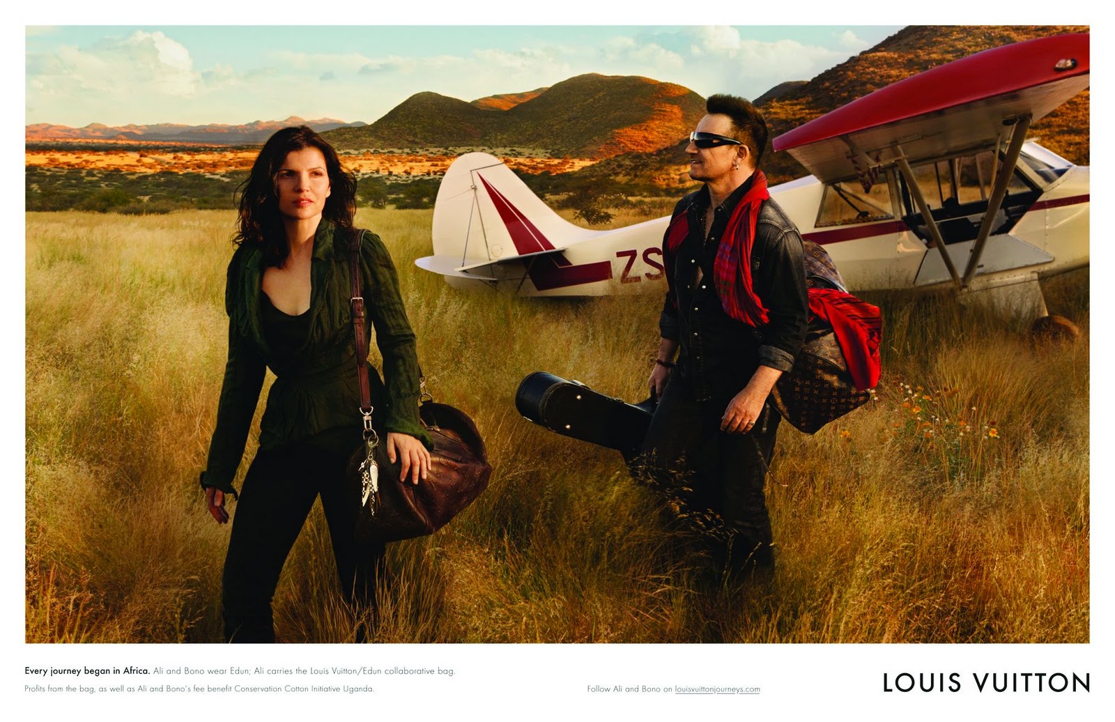 WONDER FULL: Bono Models for Louis Vuitton.