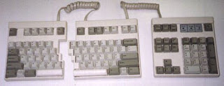 Ergoflex ergonomic keyboard black