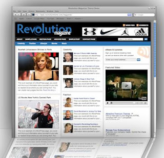 Purchase Revolution WordPress theme