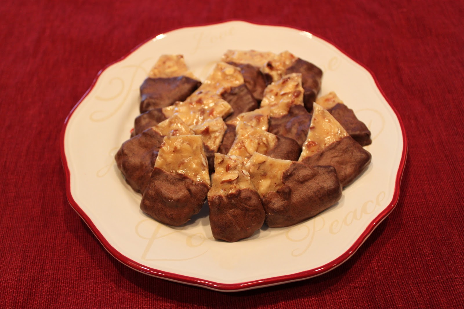 It's Fun 4 Me! Chocolate Almond Brittle