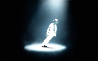 Michael Jackson Leaning Under Scene Lights HD Wallpaper