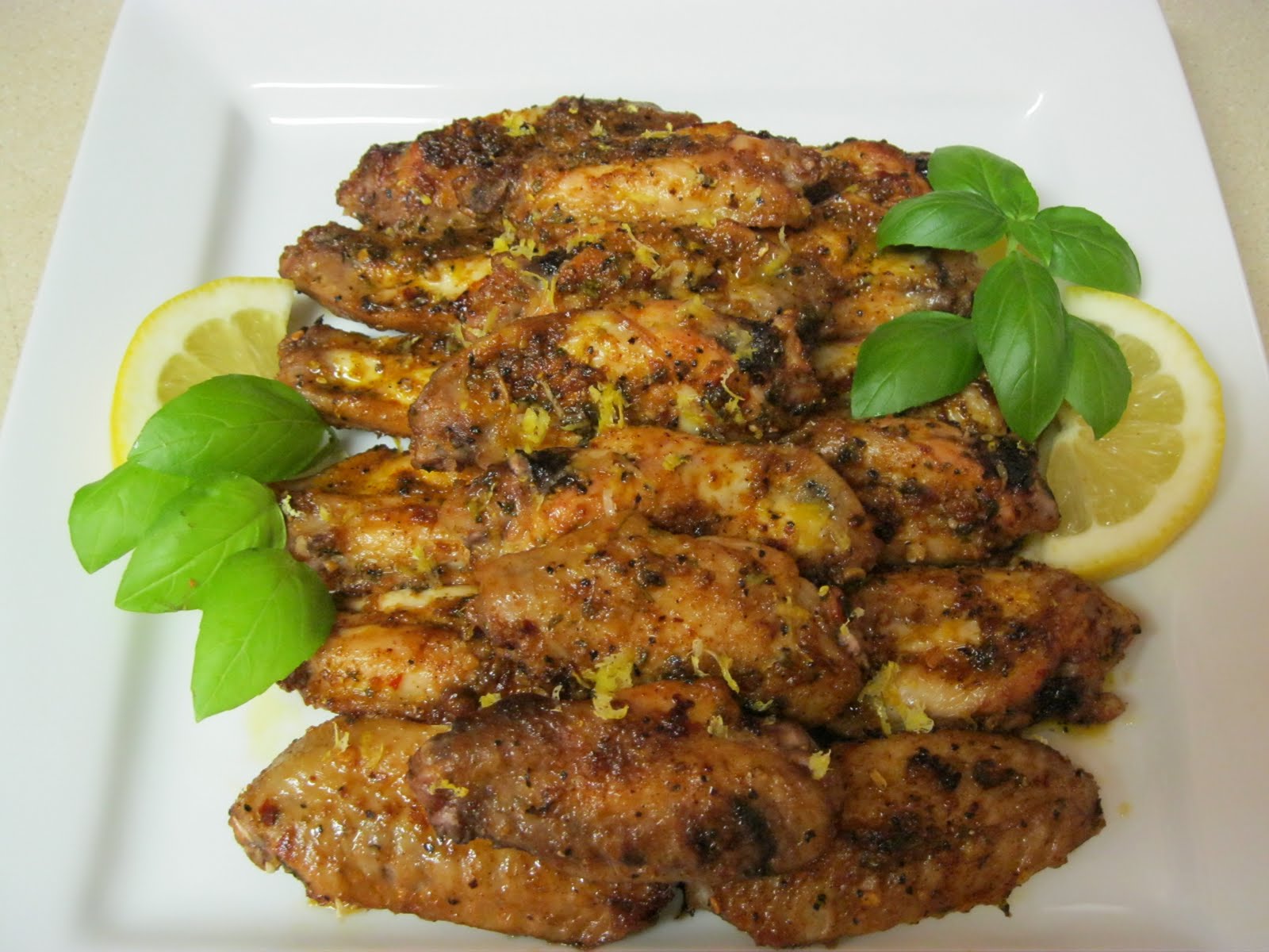 Seasoned & Stirred Lemon Pepper Chicken Wings 1