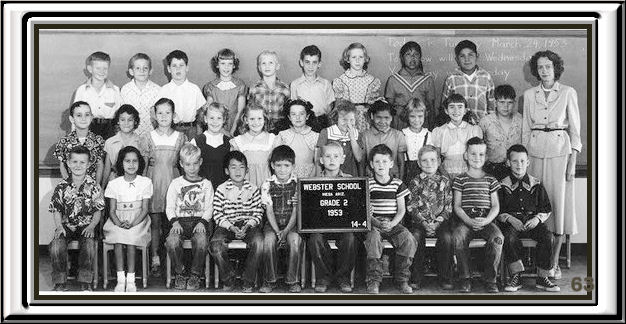 WEBSTER 2nd grade group 1953