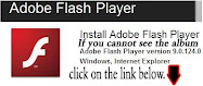 Install adobe flash player if you cannot see album.