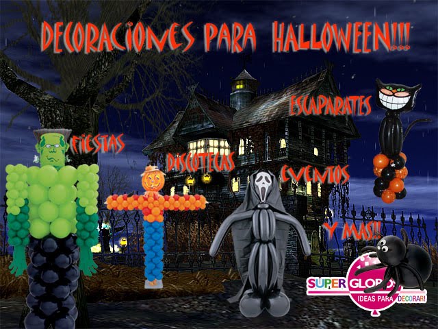 Decoraciones Para Halloween Decoracion Con Globos Para Eventos Y