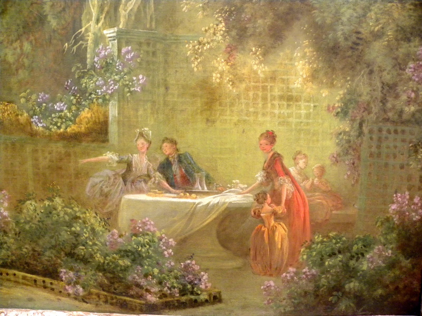 Качели картина фрагонара