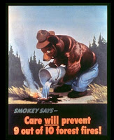 The stories La tells....: Smokey the Bear