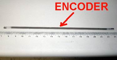 Encoder adalah penerjemah program ke gerakan motor printer jadi kalau 