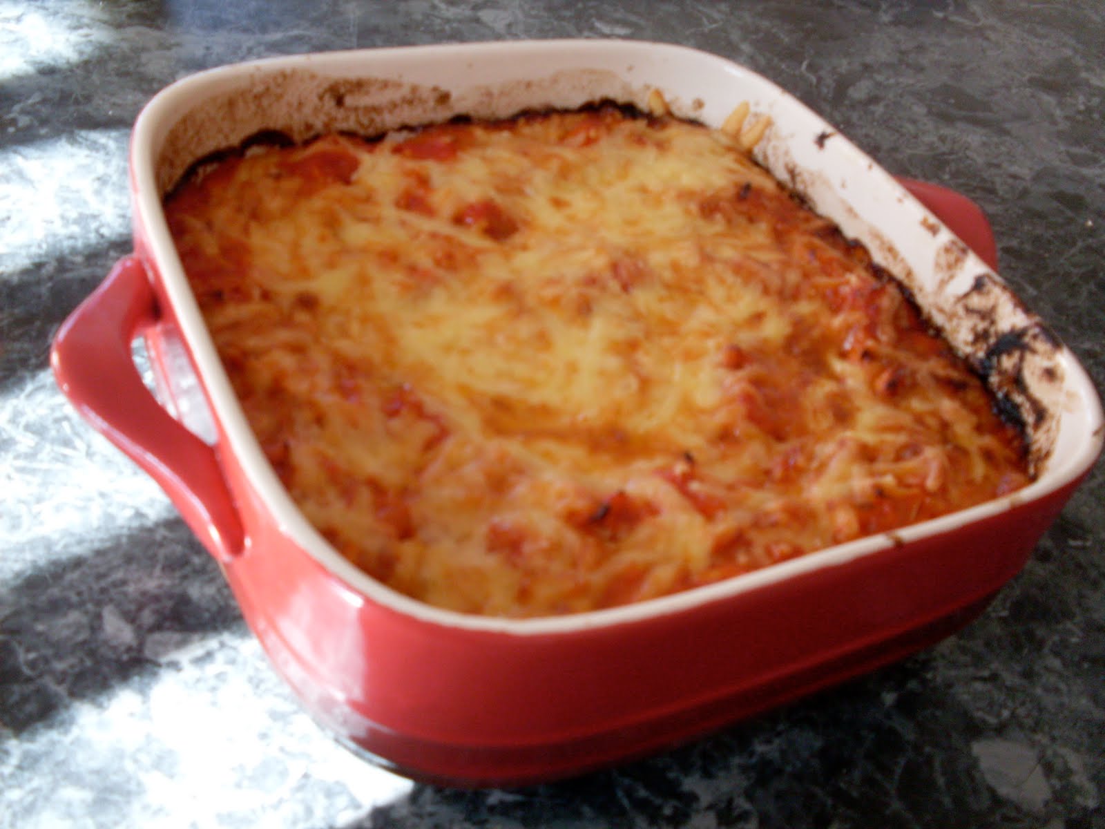 Stepford Secrets Tuna, Tomato and Rice Bake