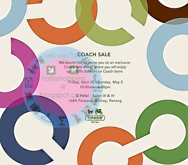 Coach Sale 60 (Valiram Group) 30 April 2 May 2010