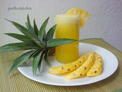 Padhuskitchen: Pineapple Juice