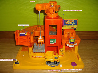 Coolplay Véhicules jouets, chantiers, pelleteuses, jouets avec carte et