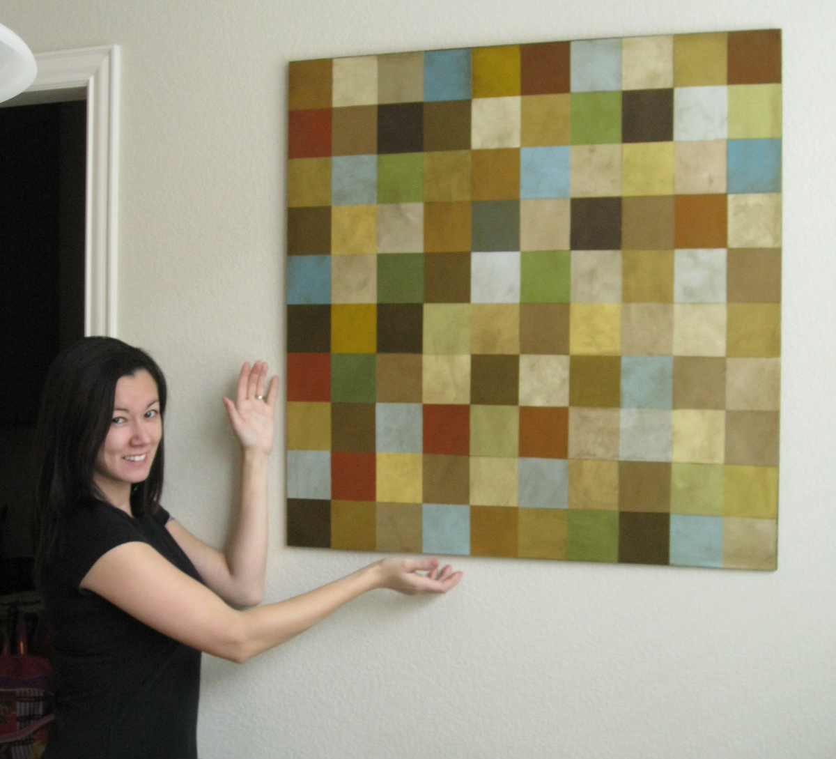 Life Crafts & Whatever Easy but Fabulous Paint Chip Wall Art