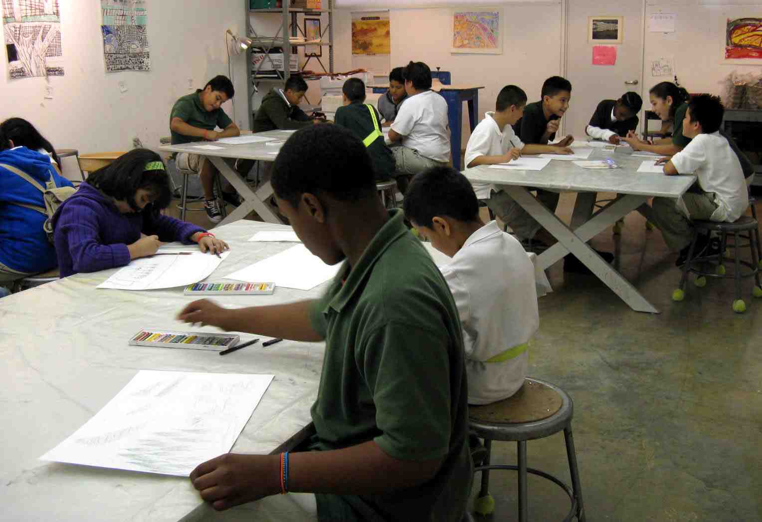 discovery through art Piney Point Elementary May 2010