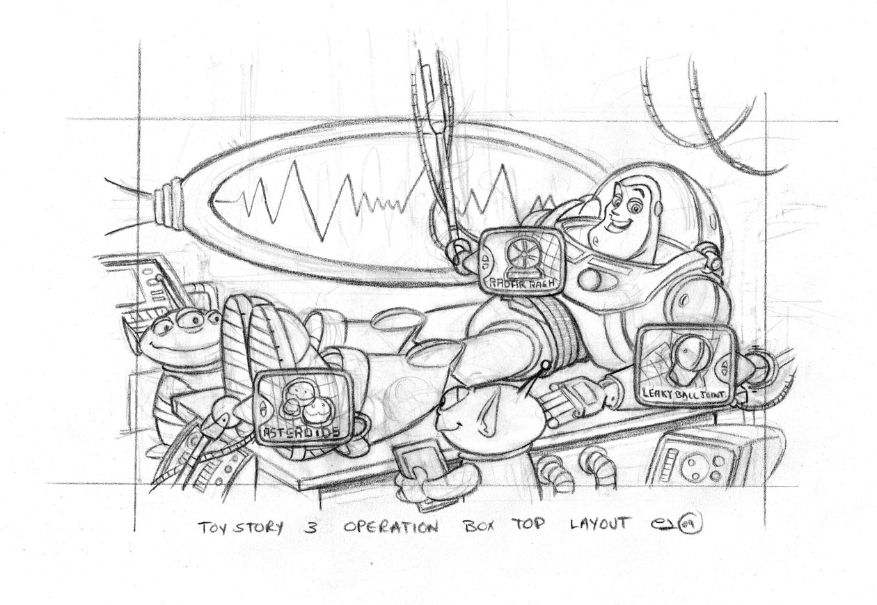 Carlo LoRaso Studios Toy Story 3 Operation.