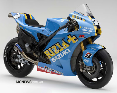 Suzuki GSV-R type MotoGP bike