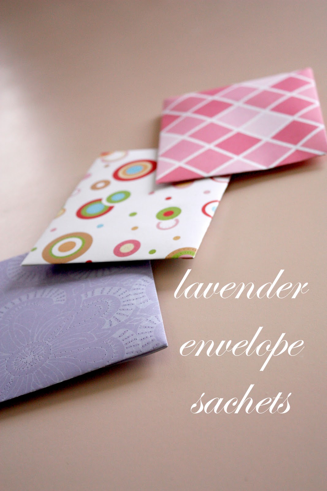Lavender Envelope Sachets