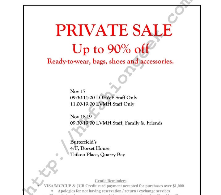 loewe private sale