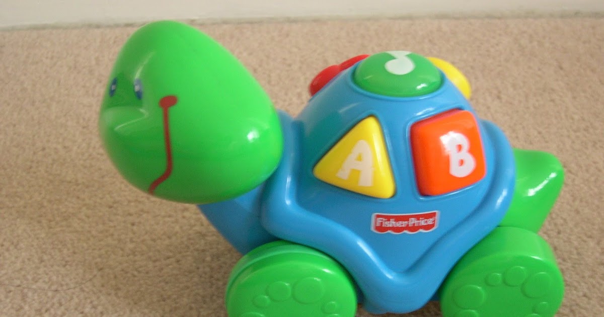 fisher price laugh and learn roll along turtle