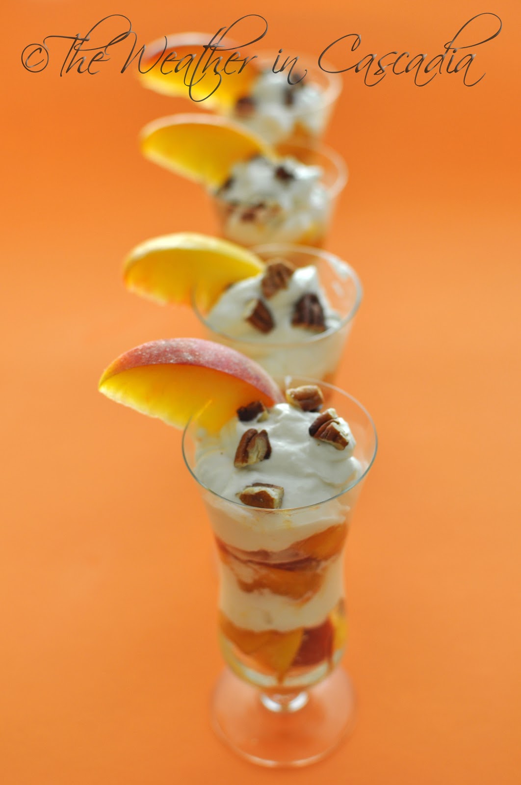 The Weather in Cascadia Bourbon Peaches