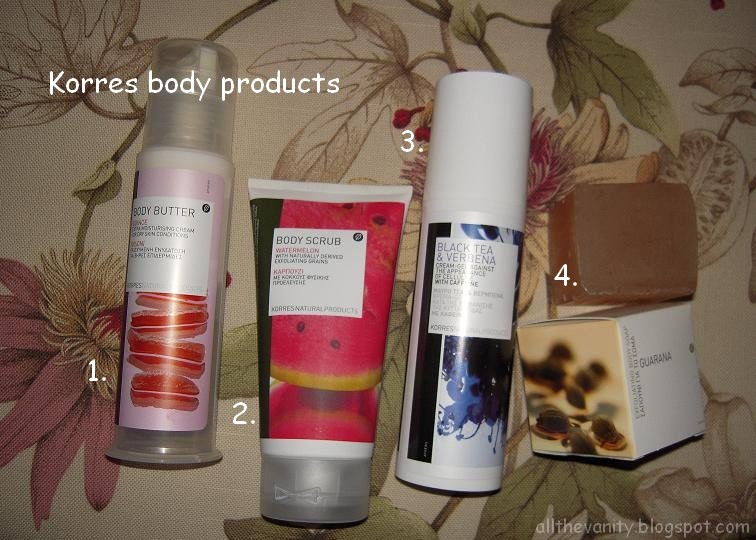 Current Bodycare Korres Body Products and the battle of cellulite